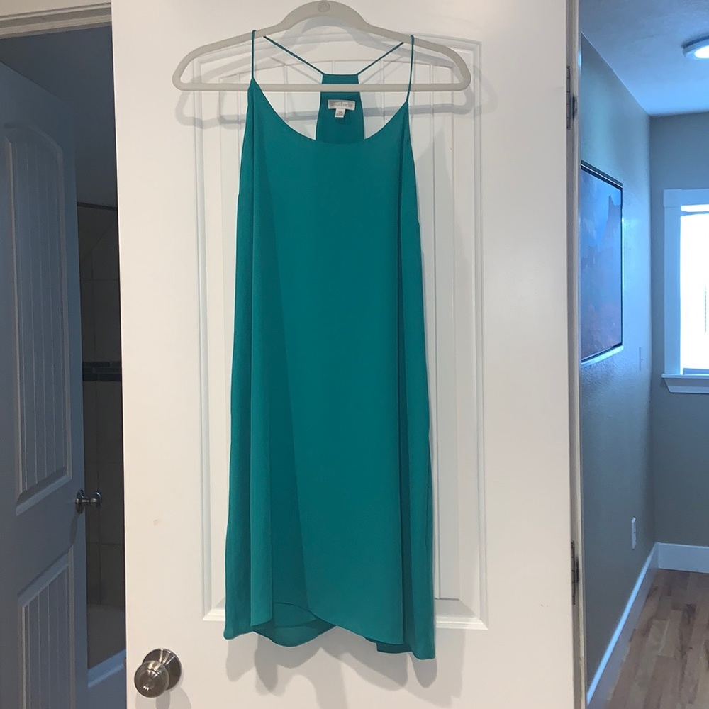 Teal/green Charming Charlie dress worn once